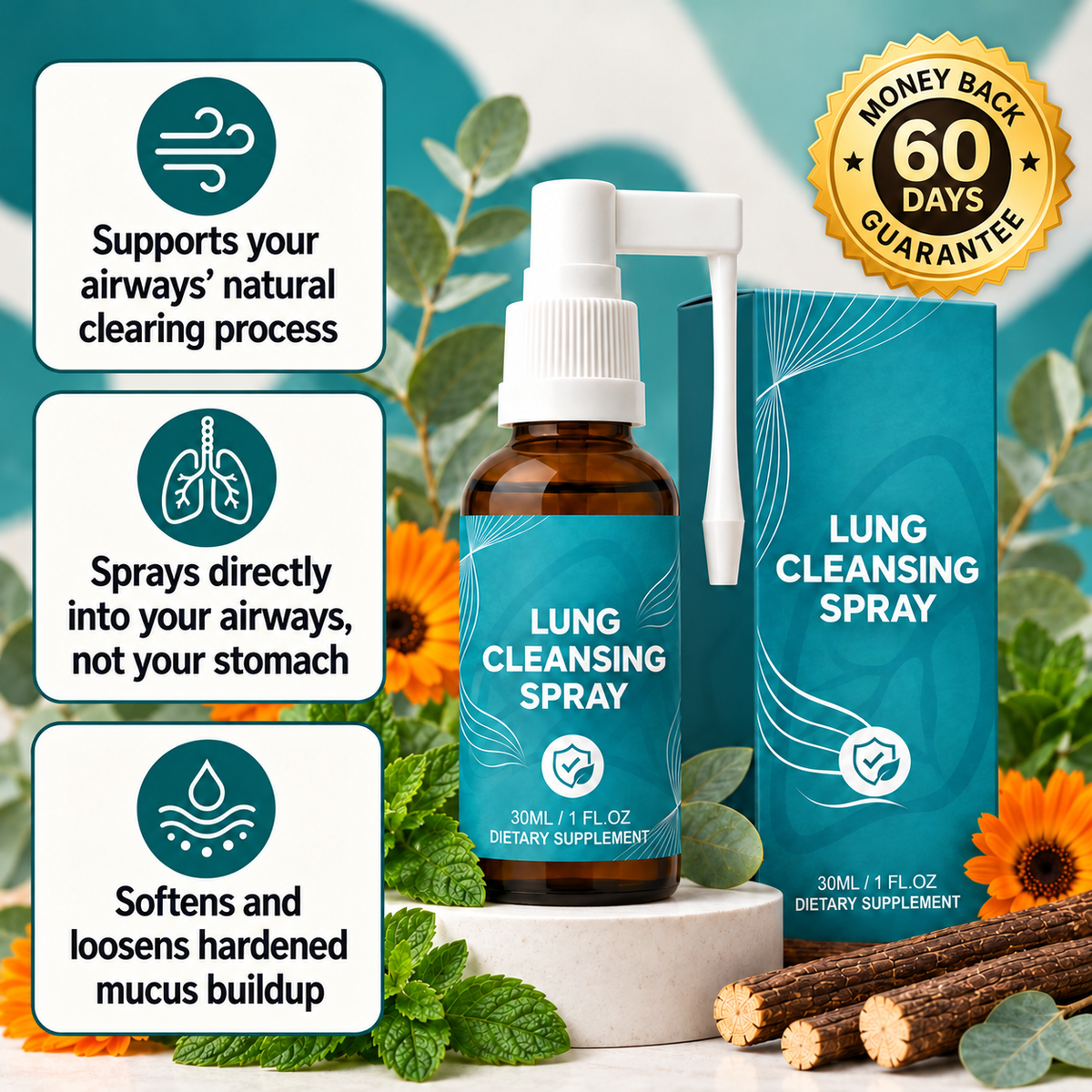 Vitalora ™ Lung Cleansing Spray