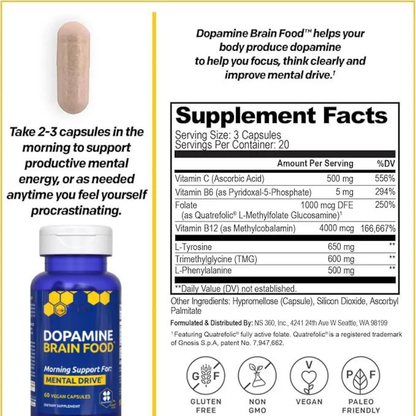 Dopamine Brain Food