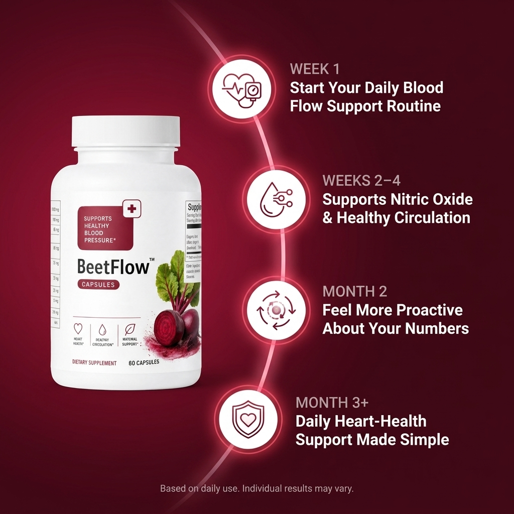 Beetroot Capsules for Blood Pressure & Circulation Support